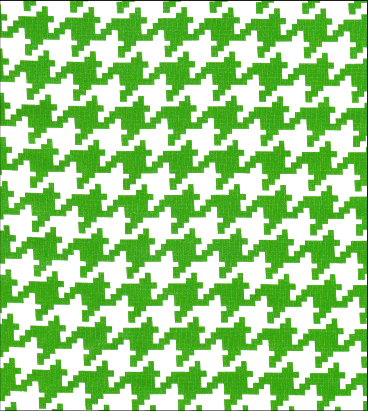 Houndstooth in Lime!