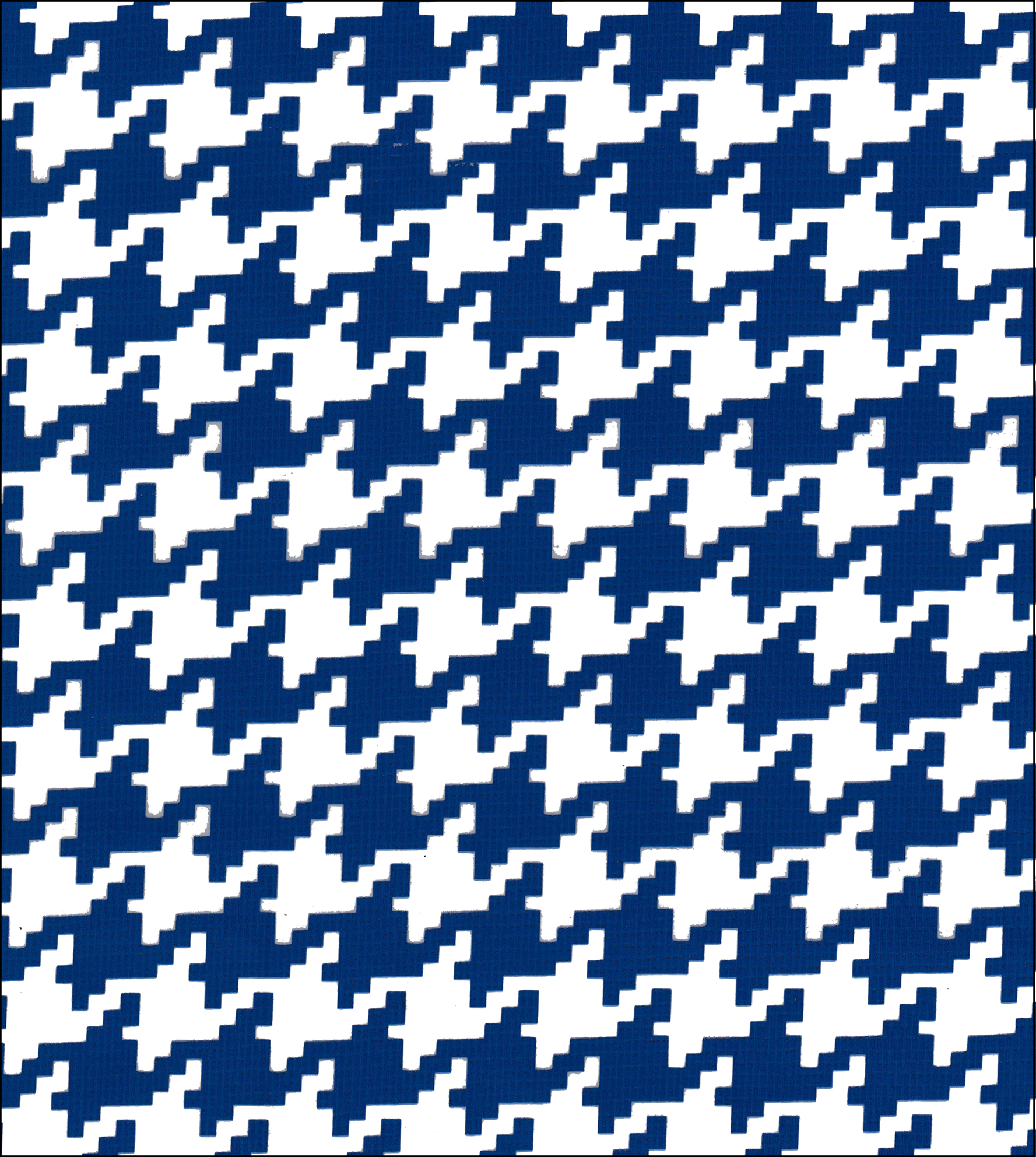 Houndstooth in Navy!