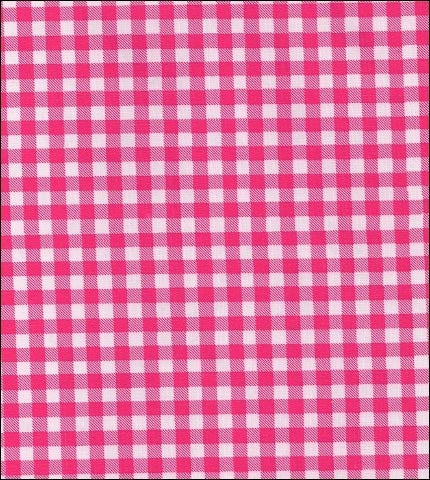 Gingham - Green Oilcloth Fabric