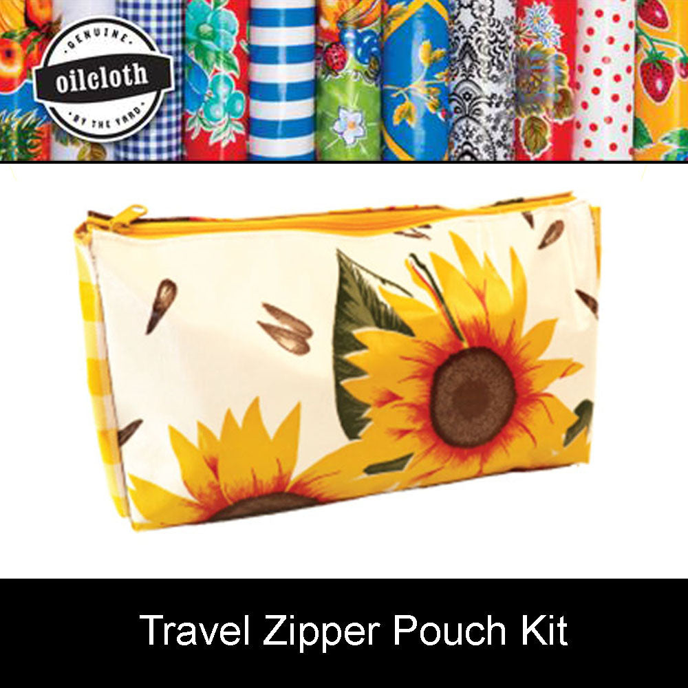 DIY oilcloth Travel bag kit